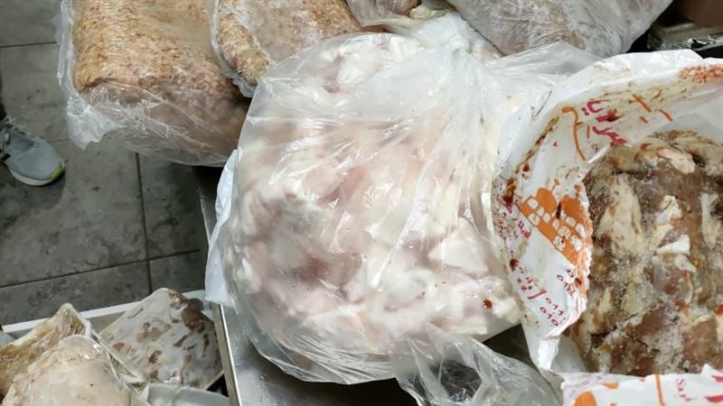 لحوم مجهولة المصدر