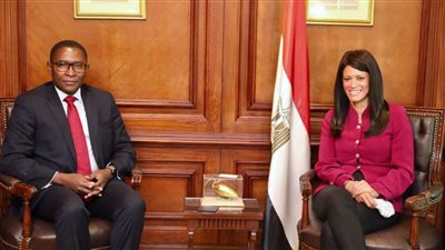 رانيا المشاط تلتقي مستشار الأمين العام للأمم المتحدة للعمل المناخي