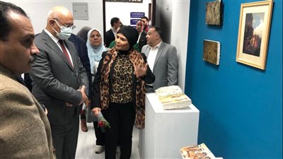 رئيس جامعة بنها يفتتح مقر مركز الطبع والنشر والتوزيع