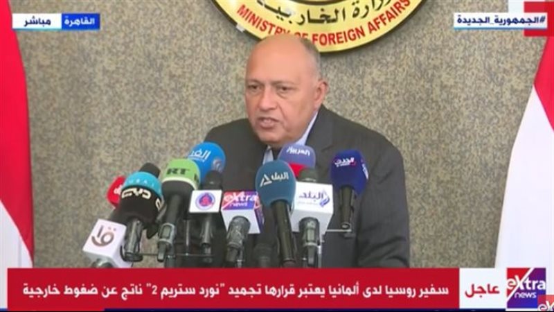 وزير الخارجية سامح
