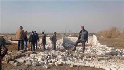 إزالة ٦حالات تعدي على أملاك الدولة بالصف| فيديو وصور