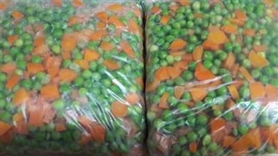 طريقة تخزين البسلة والجزر استعدادا لرمضان