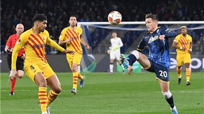 برشلونة يضرب نابولي 2/4 ويصعد لدور الـ16 في الدوري الأوروبي | فيديو