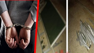 حرامي نتن.. القبض على لص حاول سرقة نعش وترابيزة تغسيل الموتى بمسجد في الغربية | صور