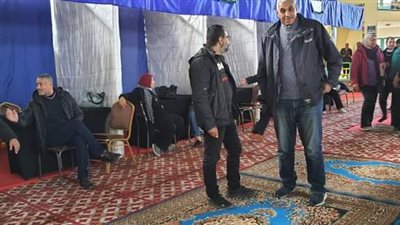 توافد أعضاء نادي الاتحاد السكندري للإدلاء بأصواتهم الانتخابية |صور 