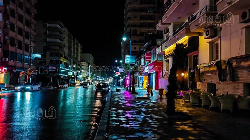 أمطار غزيرة ونشاط
