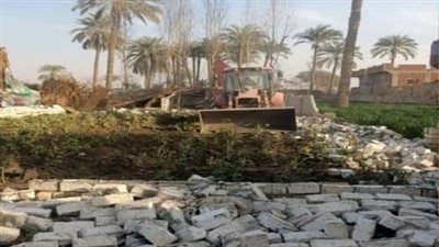 الجيزة: استرداد ٤٢ ألف م٢ أراضي أملاك دولة بالواحات البحرية /صور