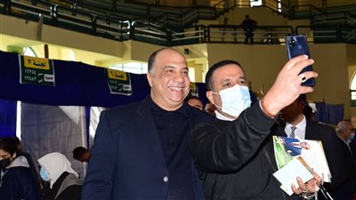 محمد مصيلحي يدلي بصوته في انتخابات نادي الاتحاد السكندري |صور