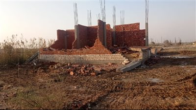 إزالة مخالفة بناء بقرية عرب العيايدة و4 غرف من البلوك | فيديو