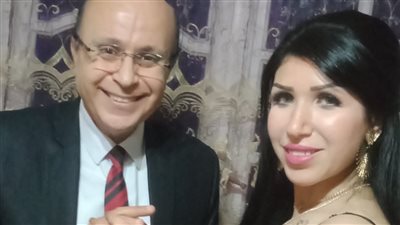 خطوبة الفنان مجدي صبحي والإعلامية منى الألفي