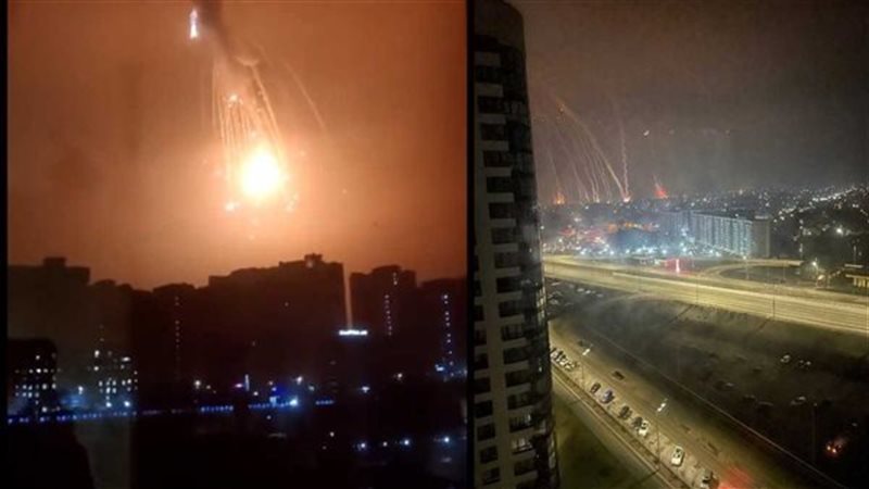 الانفجارات تهز أحياء