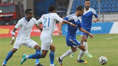 سموحة يتقدم 2-1 على ألعاب دمنهور بالشوط الأول بدور الـ 32 بكأس مصر