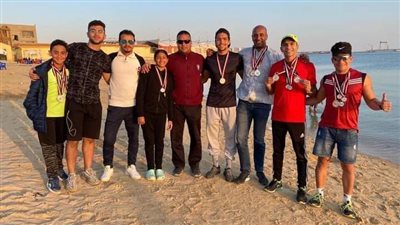 نادي جزيرة الورد بالمنصورة يحقق نتائج مشرفة ببطولة الجمهورية للترايثلون