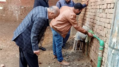 بعد انقطاع لمدة شهر.. عودة المياه لقرية الرجبية بالغربية | صور