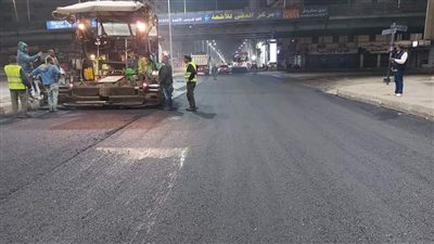  رصف شارع التحرير بالدقي | صور