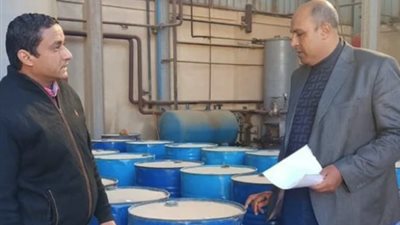 تموين العامرية تضبط كيماويات مجهولة المصدر فى الإسكندرية