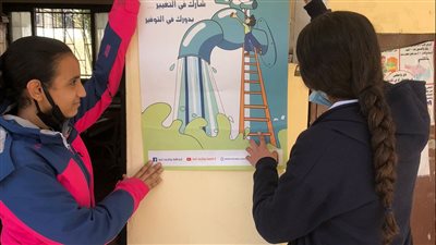 مياه القناة تطلق حملة توعوية بمدارس الإسماعيلية ضمن مبادرة حياة كريمة | صور