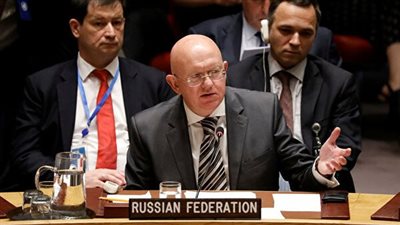 مندوب روسيا بمجلس الأمن: القوميون الأوكران يستخدمون المدنيين دروعا بشرية 