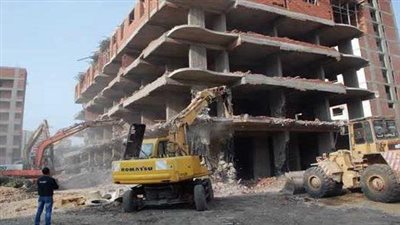 ضبط 35 مخالفة بناء في حملة مكبرة بمركزي كرداسة والحوامدية