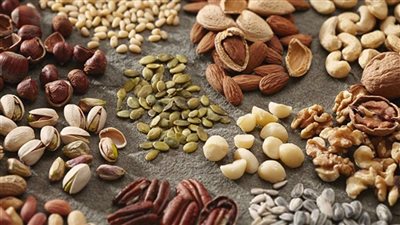  اعرفي السعرات الحرارية الموجودة في المكسرات والحبوب