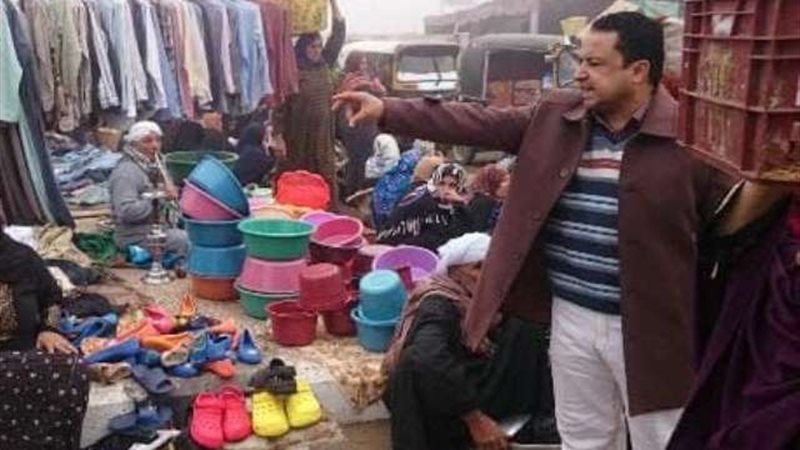 ازالة الاشغالات وفتح