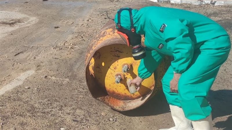تسريب غاز كلور بالضبعة