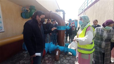 مياه القليوبية: تجديد اعتماد شهادة TSM لمحطة مياه كفر شكر 