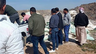 إعدام 201 لتر زيت زيتون فاسد بمطروح 