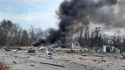 قصف مدفعي روسي على العاصمة الأوكرانية كييف 