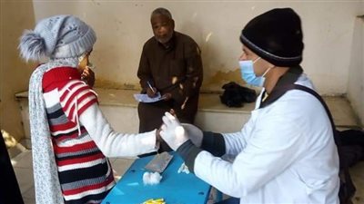 استكمال المبادرة الرئاسية لاكتشاف وعلاج أمراض سوء التغذية للطلاب بالمنيا