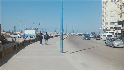 استقرار الأحوال الجوية وسطوع أشعة الشمس في الإسكندرية | صور