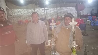 تحرير 33 محضر مخالفة وضبط 25 شيشة في حملة إشغالات بطريق ناهيا | صور