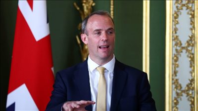 نائب رئيس الوزراء البريطاني: احتمالات الدبلوماسية بشأن أزمة أوكرانيا ضئيلة 
