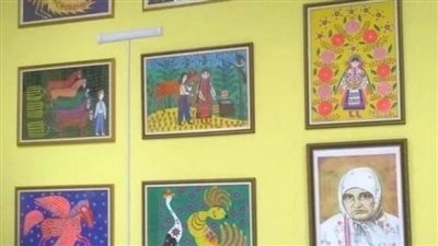 احتراق لوحات فنية فريدة في قصف روسي لمتحف قرب كييف