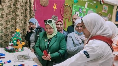 وكيل تعليم الجيزة تتابع عمل الإدارات التعليمية | صور