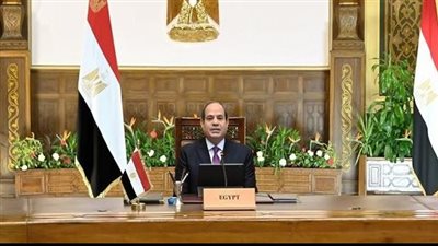 السيسي يصل مدينة 6 أكتوبر مقر افتتاح مشروعات الإسكان والطرق 