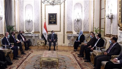 مدبولي يستقبل رئيس الاتحاد الدولي لجمعيات الصليب والهلال الأحمر 