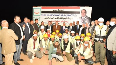 وفد محلية النواب يتفقد أعمال توسعة محطة معالجة الصرف الصحي بالحبايشة بأسيوط
