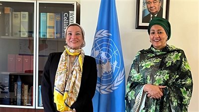 وزيرة البيئة تلتقي نائبة الأمين العام للأمم المتحدة لمناقشة استعدادات مصر مؤتمر المناخCop27