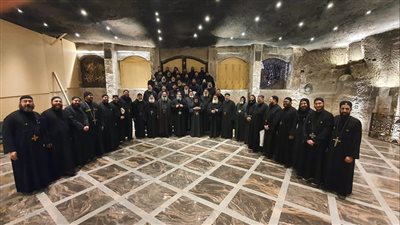 إيبارشية ببا والفشن تختتم سينمار مجمع الكهنة