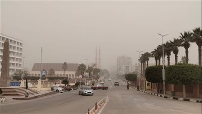 عاصفة ترابية تضرب محافظة سوهاج | فيديو 