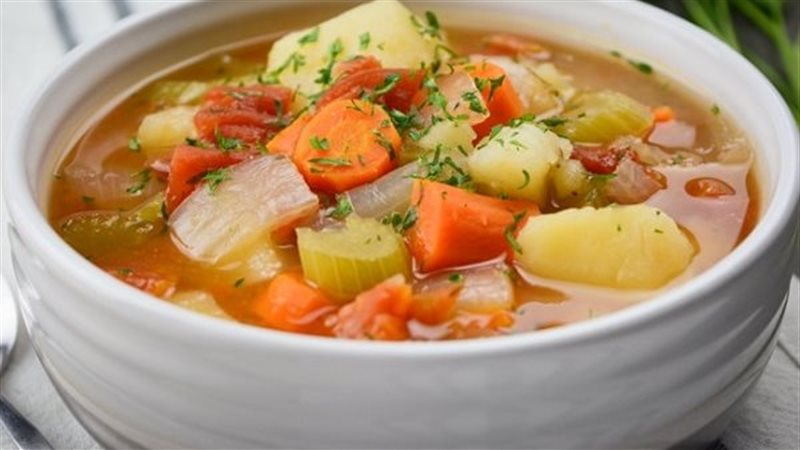 شوربة الخضار 