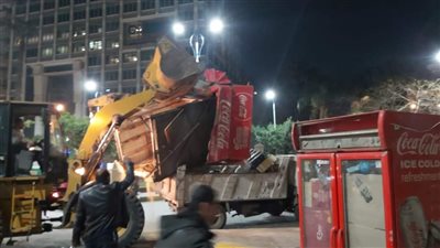 تنفيذ ٨ قرارات إزالة للأكشاك والفتارين المخالفة لاشتراطات الترخيص في الدقي | صور