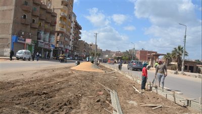 محافظ القليوبية يتفقد أعمال تطوير ميدان العاشر من رمضان بقليوب 