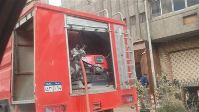 إخماد حريق نشب داخل مستشفى الصدر في العمرانية 