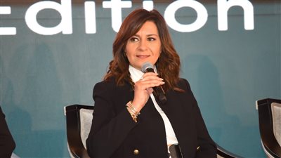 وزيرة الهجرة تشارك في الجلسة الرئيسية للمؤتمر الدولي الثاني للتنمية المستدامة بالأقصر