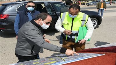  شاهد.. جولة الرئيس السيسي اليوم