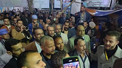 مؤيدو المهندس أسامة أنور يحتفلون بفوزه بمقعد نقيب مهندسي أسيوط|فيديو