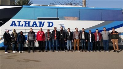 انطلاق قافلة جامعة المنصورة 