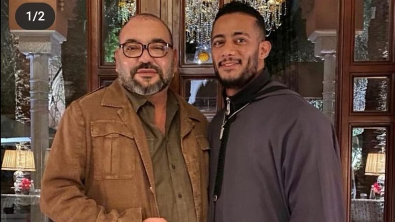 محمد رمضان وملك المغرب